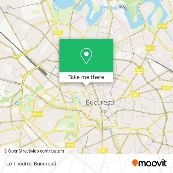 Le Theatre map