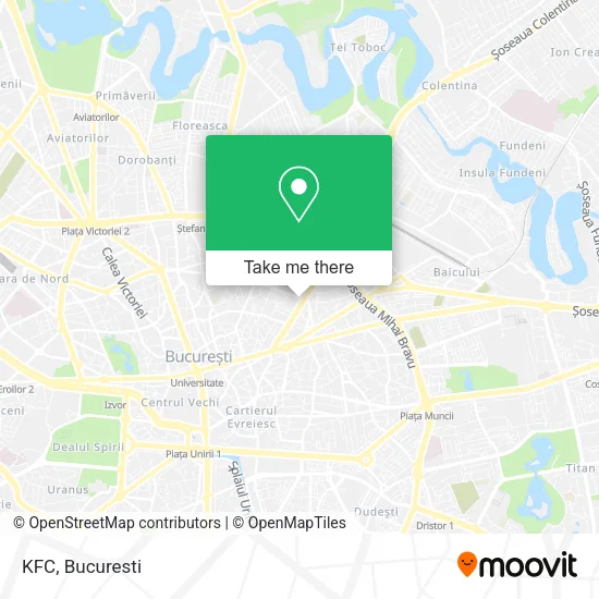 KFC map