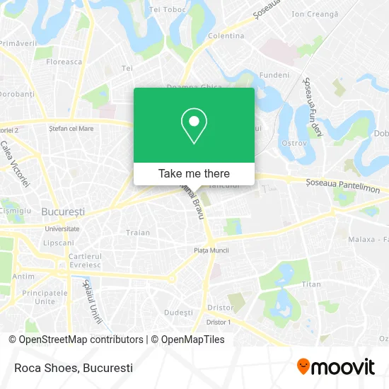 Roca Shoes map