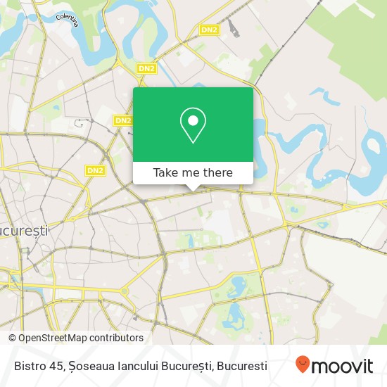 Bistro 45, Șoseaua Iancului București map