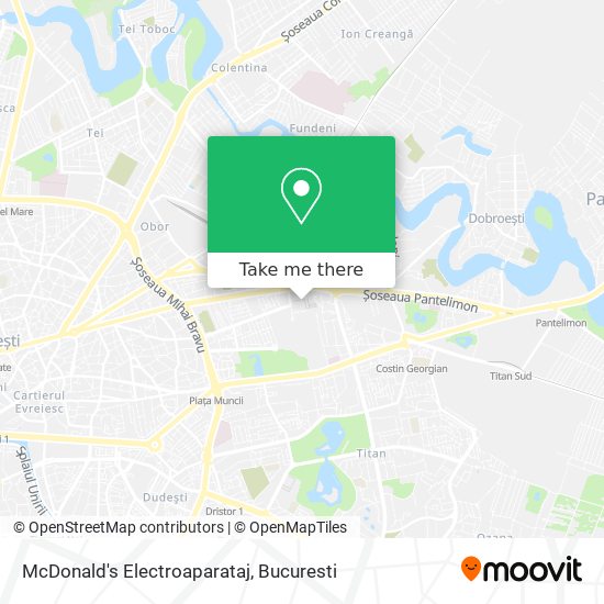 McDonald's Electroaparataj map