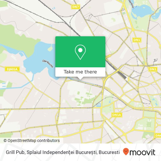 Grill Pub, Splaiul Independenței București map