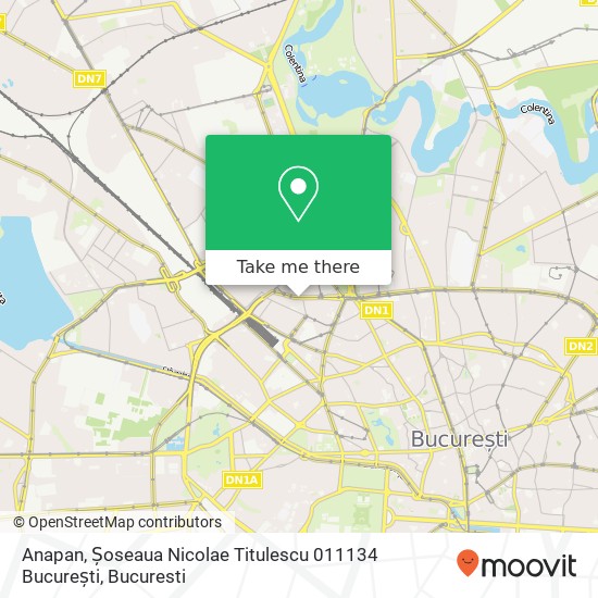 Anapan, Șoseaua Nicolae Titulescu 011134 București map