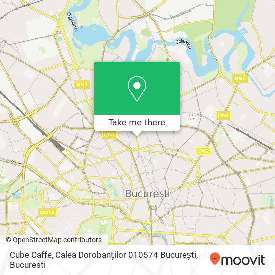 Cube Caffe, Calea Dorobanților 010574 București map