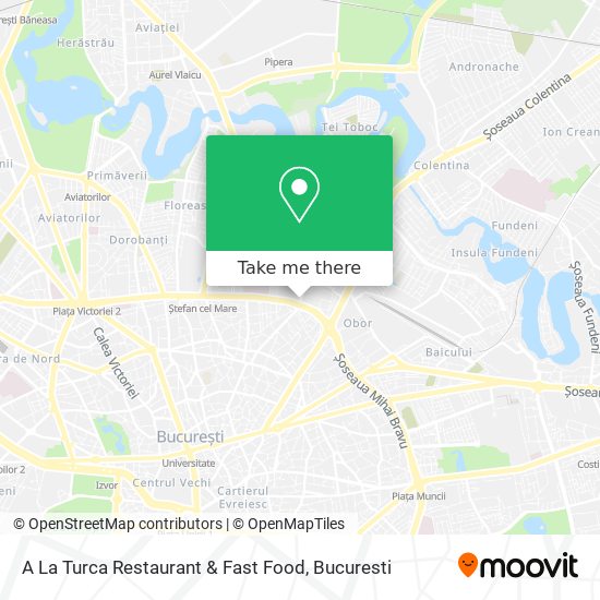 A La Turca Restaurant & Fast Food map