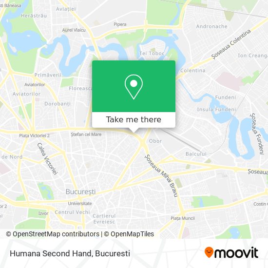 Humana Second Hand map