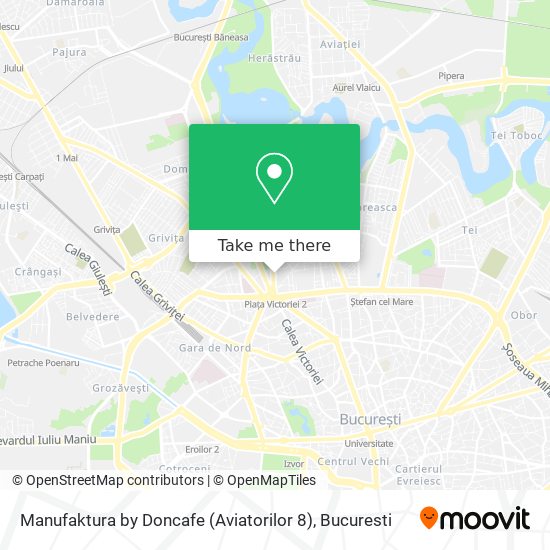 Manufaktura by Doncafe (Aviatorilor 8) map