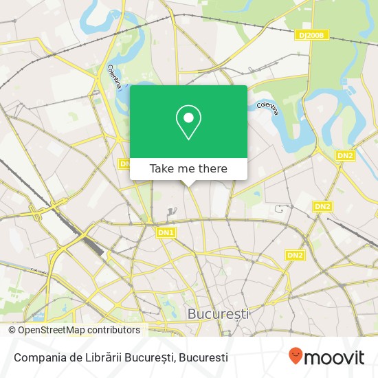 Compania de Librării București map