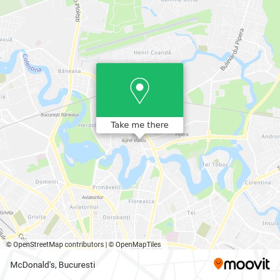 McDonald's map