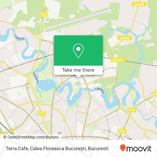 Terra Cafe, Calea Floreasca București map