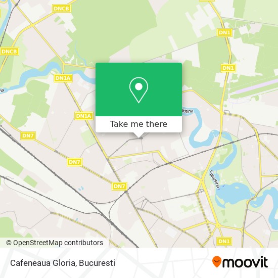 Cafeneaua Gloria map