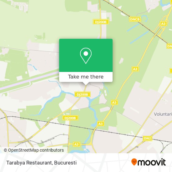 Tarabya Restaurant map