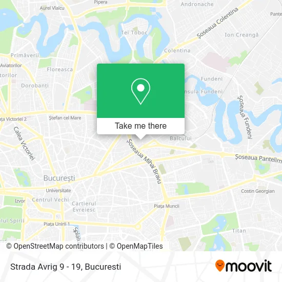 Strada Avrig 9 - 19 map