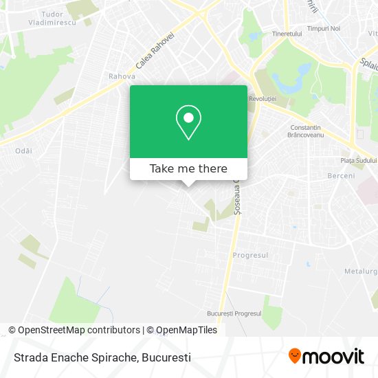Strada Enache Spirache map