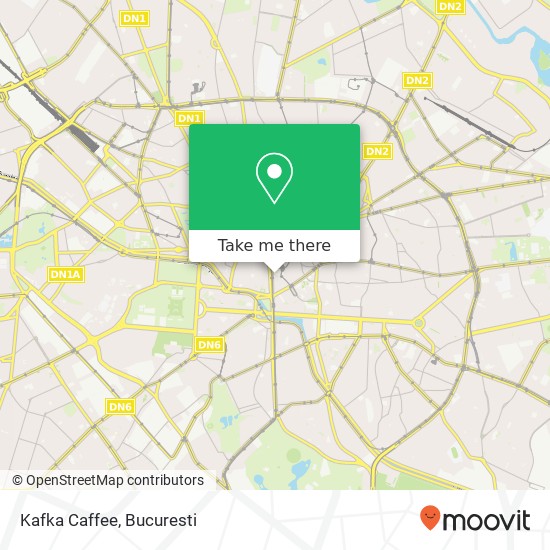 Kafka Caffee map