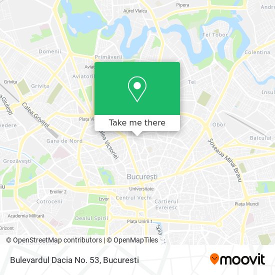Bulevardul Dacia No. 53 map