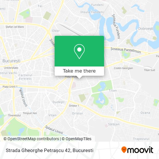 Strada Gheorghe Petrașcu 42 map