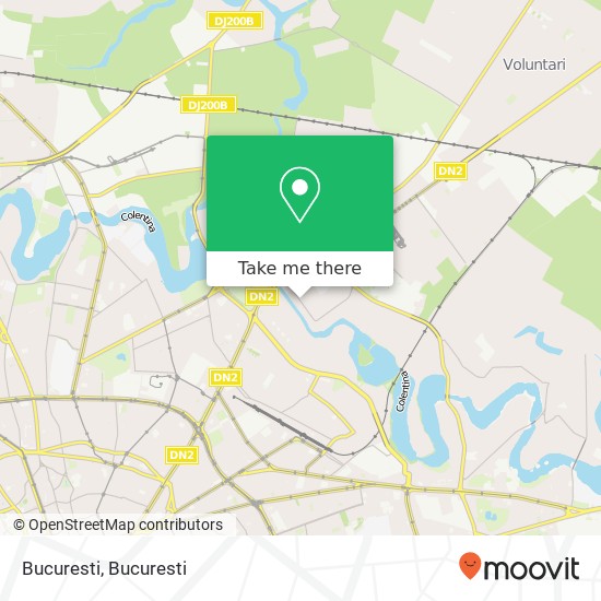 Bucuresti map