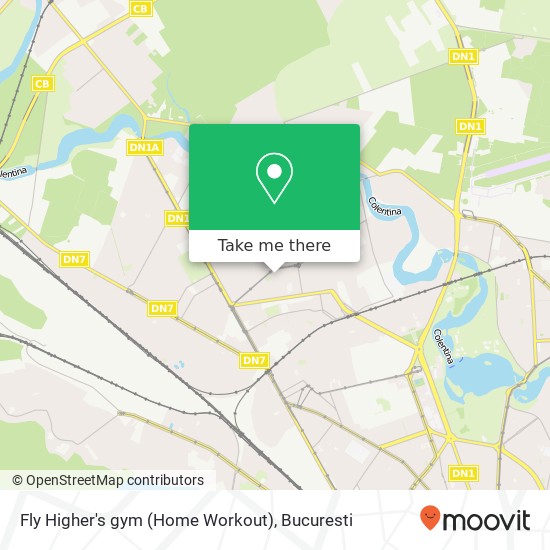 Fly Higher's gym (Home Workout) map