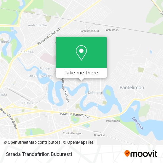 Strada Trandafirilor map