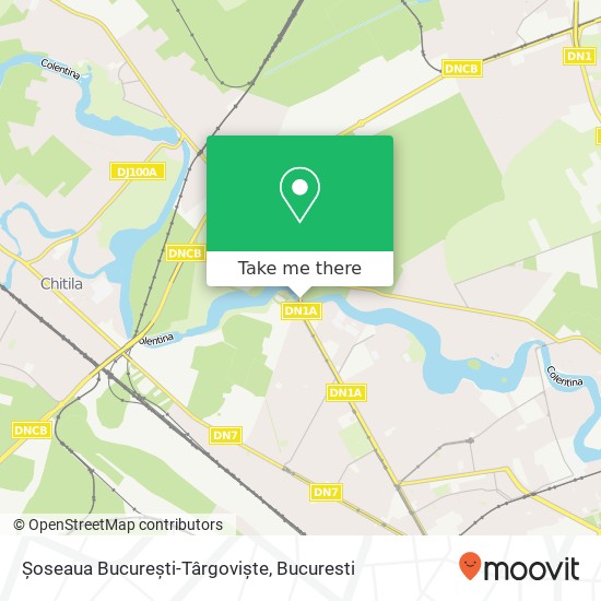 Șoseaua București-Târgoviște map