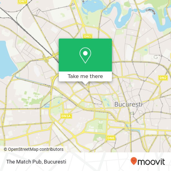 The Match Pub map