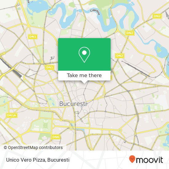 Unico Vero Pizza map