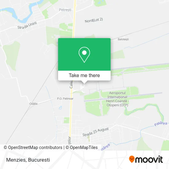 Menzies map