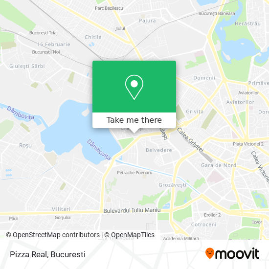Pizza Real map