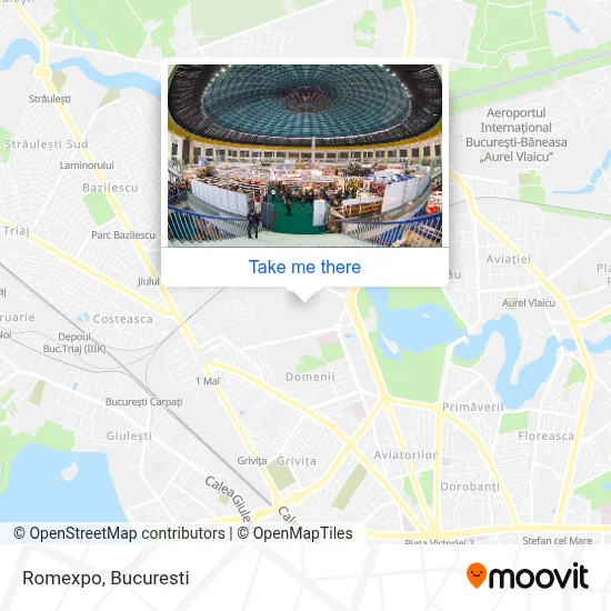 Romexpo map