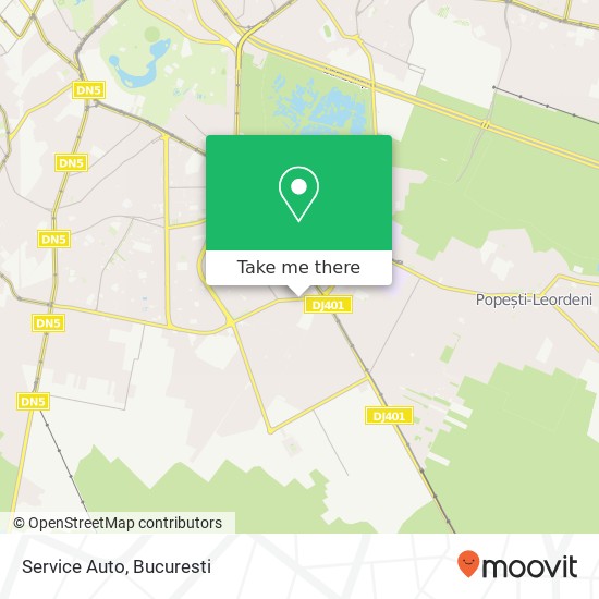 Service Auto map