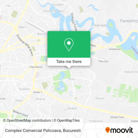 Complex Comercial Potcoava map