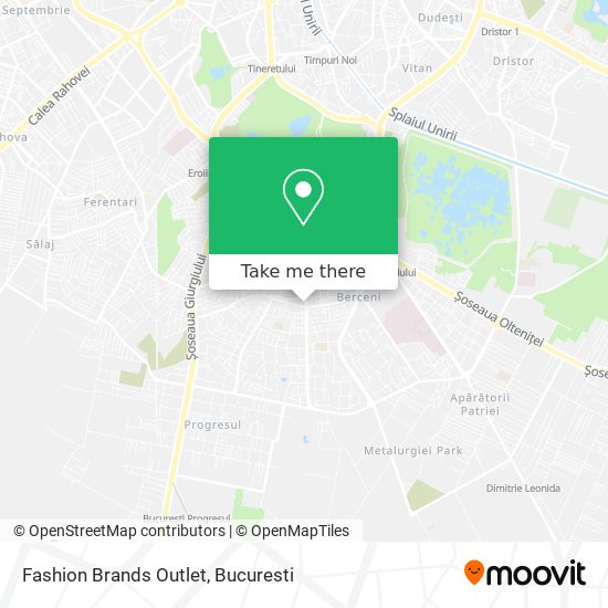 Fashion Brands Outlet map