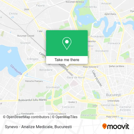 Synevo - Analize Medicale map