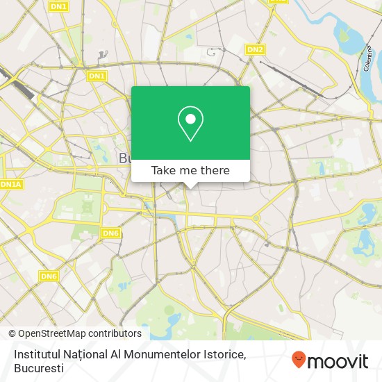 Institutul Național Al Monumentelor Istorice map