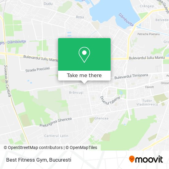 Best Fitness Gym map