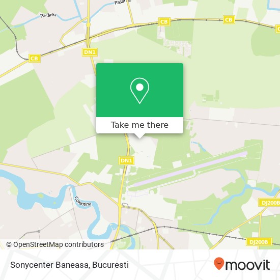 Sonycenter Baneasa map