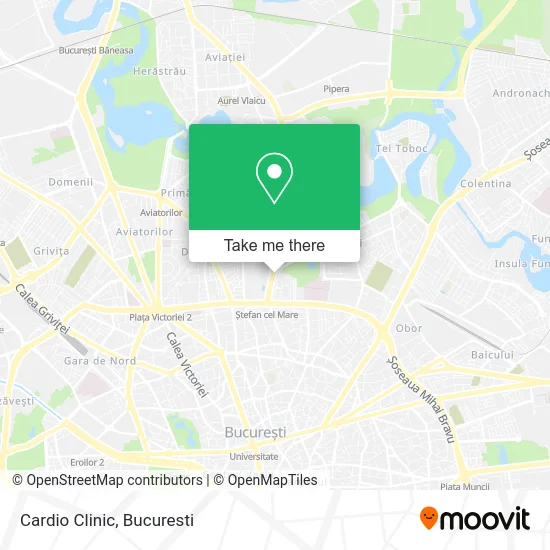 Cardio Clinic map