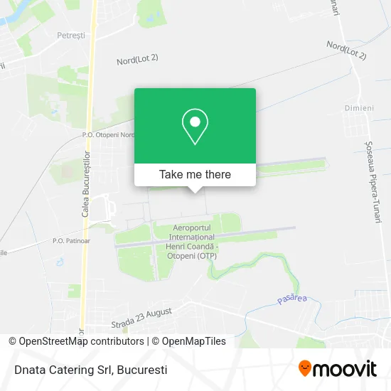 Dnata Catering Srl map