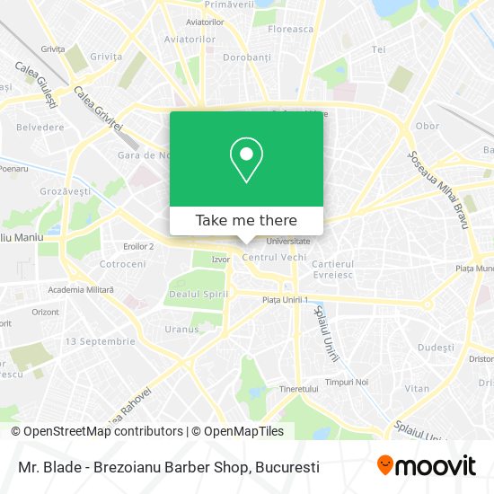Mr. Blade - Brezoianu Barber Shop map