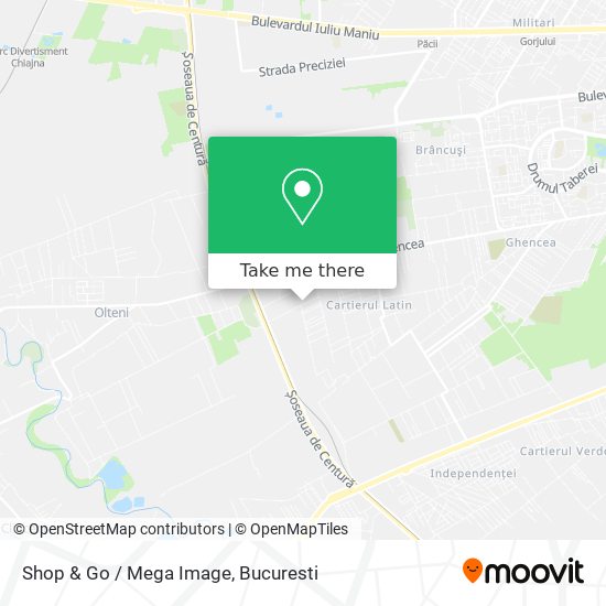 Shop & Go / Mega Image map