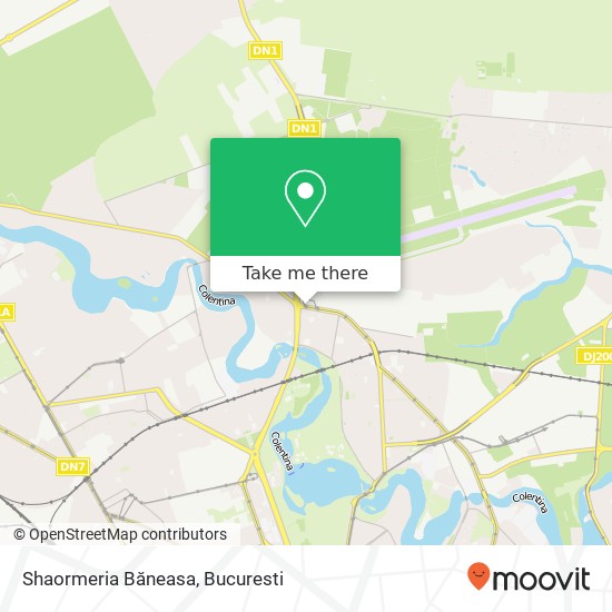 Shaormeria Băneasa map