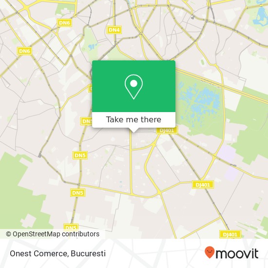 Onest Comerce map