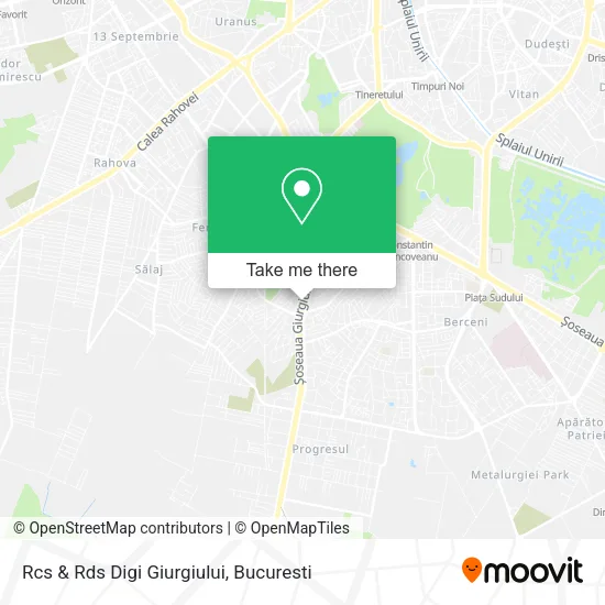 Rcs & Rds Digi Giurgiului map