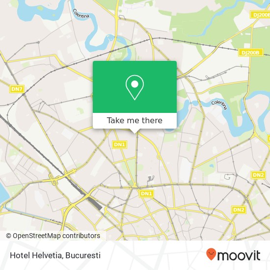 Hotel Helvetia map