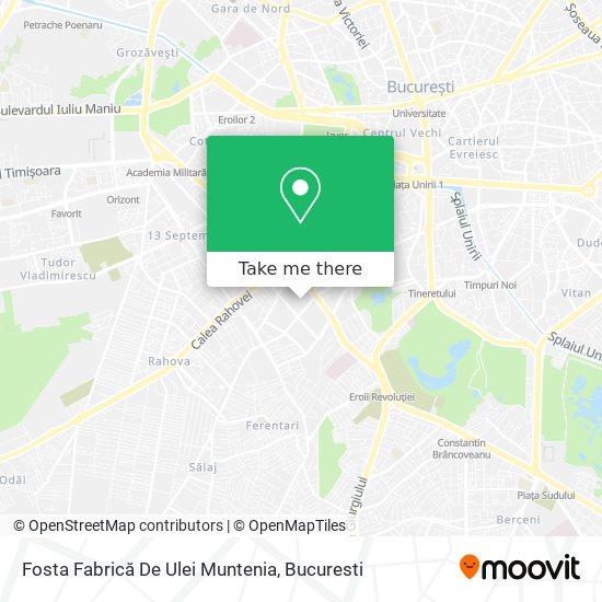 Fosta Fabrică De Ulei Muntenia map