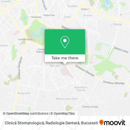 Clinică Stomatologică, Radiologie Dentară map