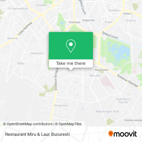 Restaurant Miru & Laur map