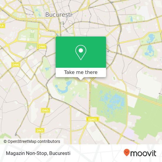 Magazin Non-Stop map