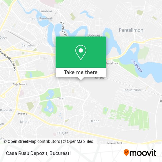 Casa Rusu Depozit map